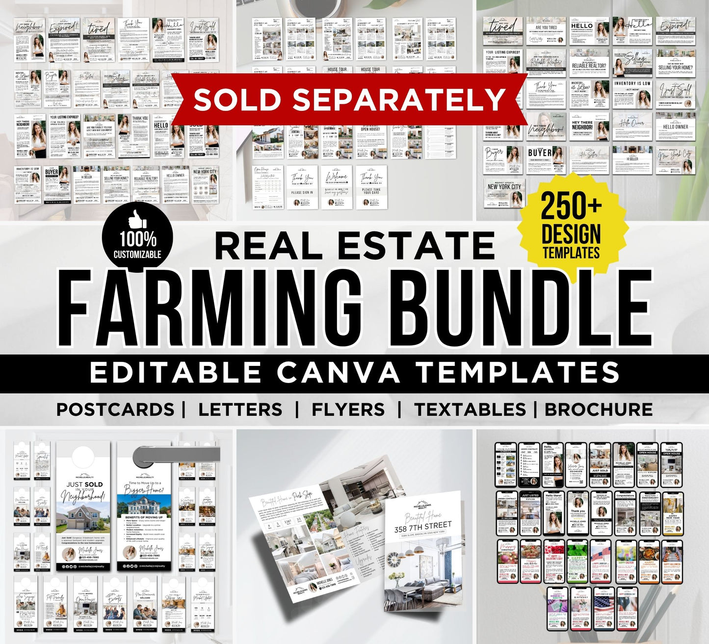 Real Estate Holiday Postcards
