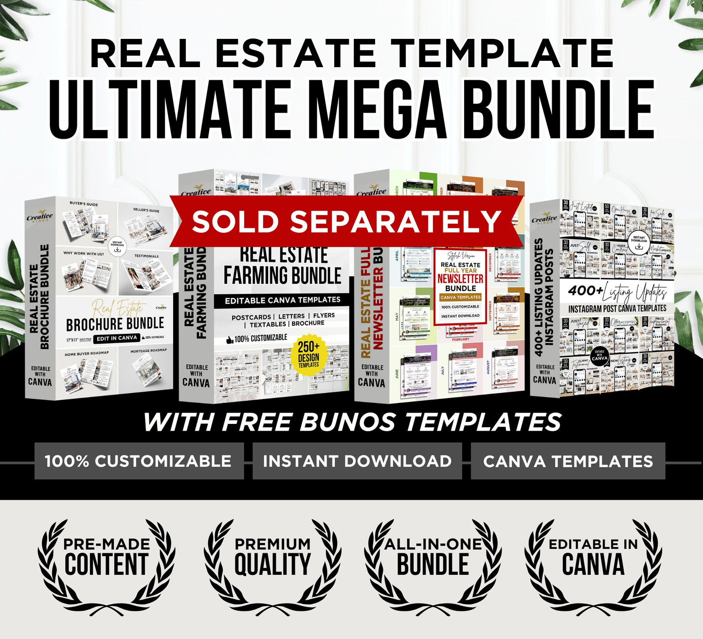 Real Estate Holiday Postcards