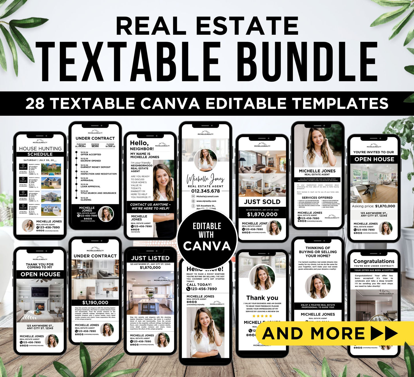 Real Estate Textable Bundle
