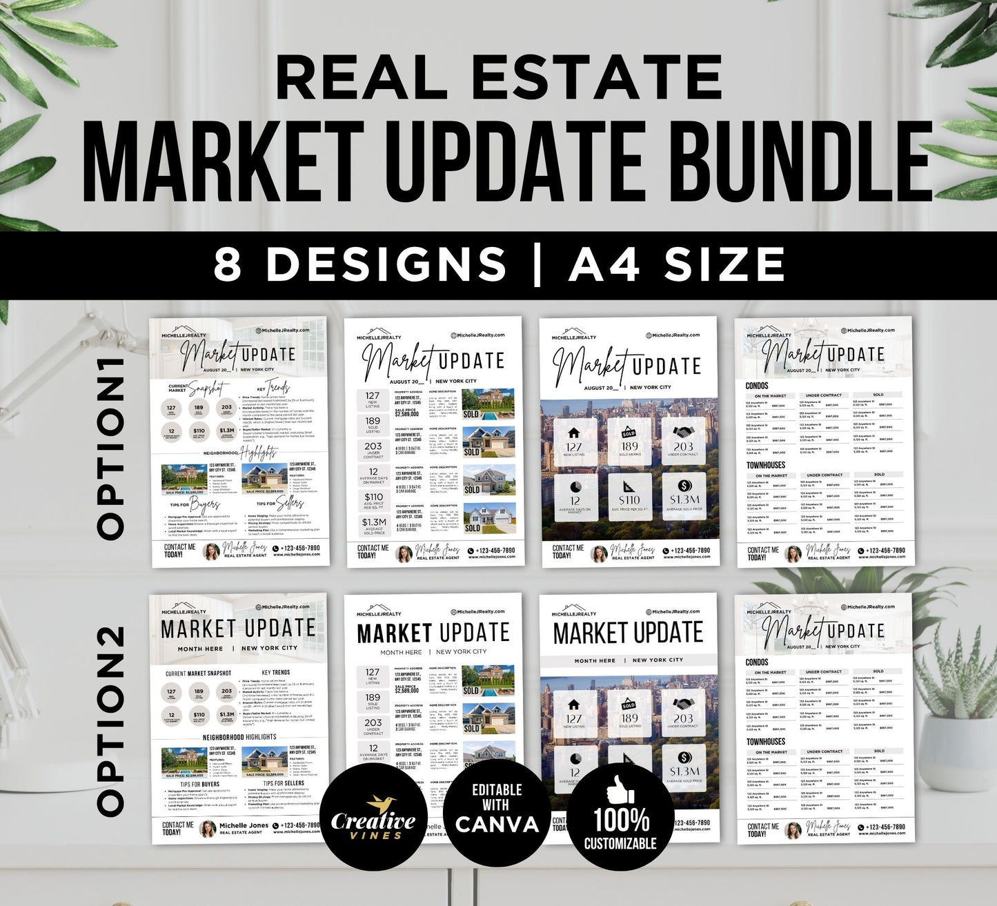Real Estate Market Updates Flyer Bundle