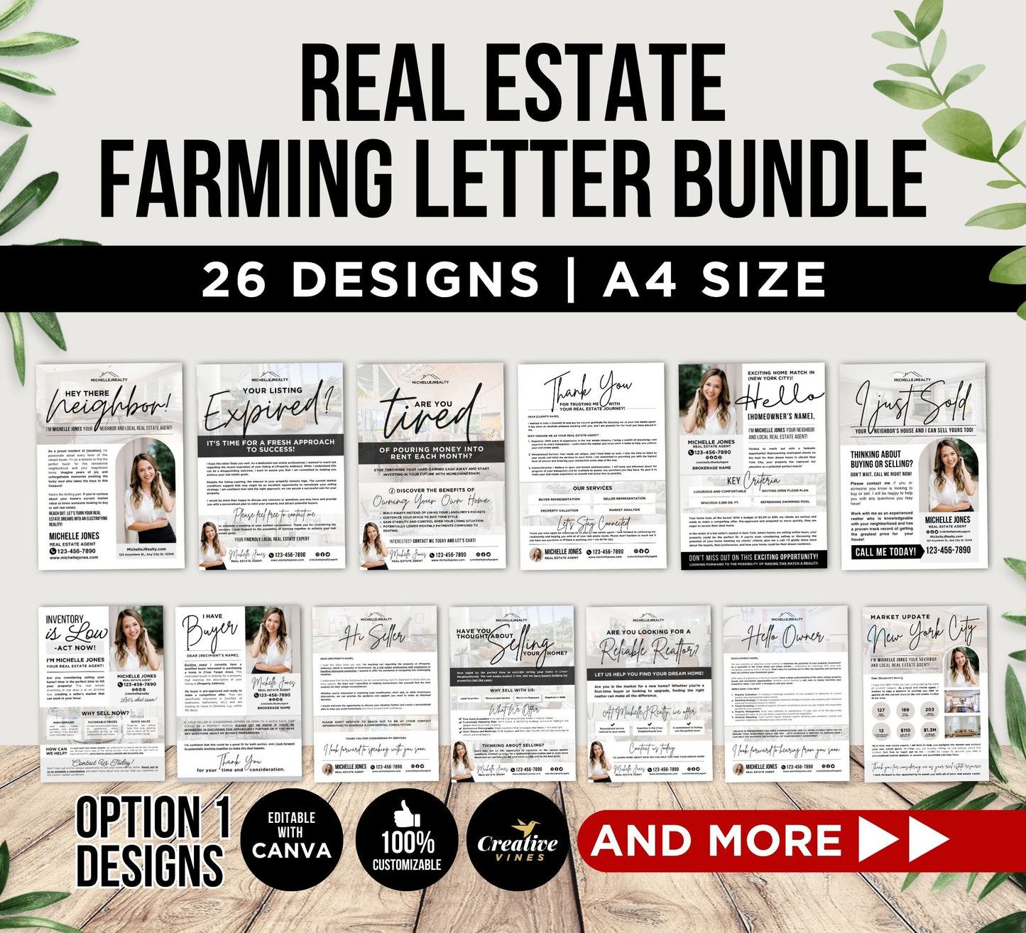 Real Estate Farming Postcard Bundle