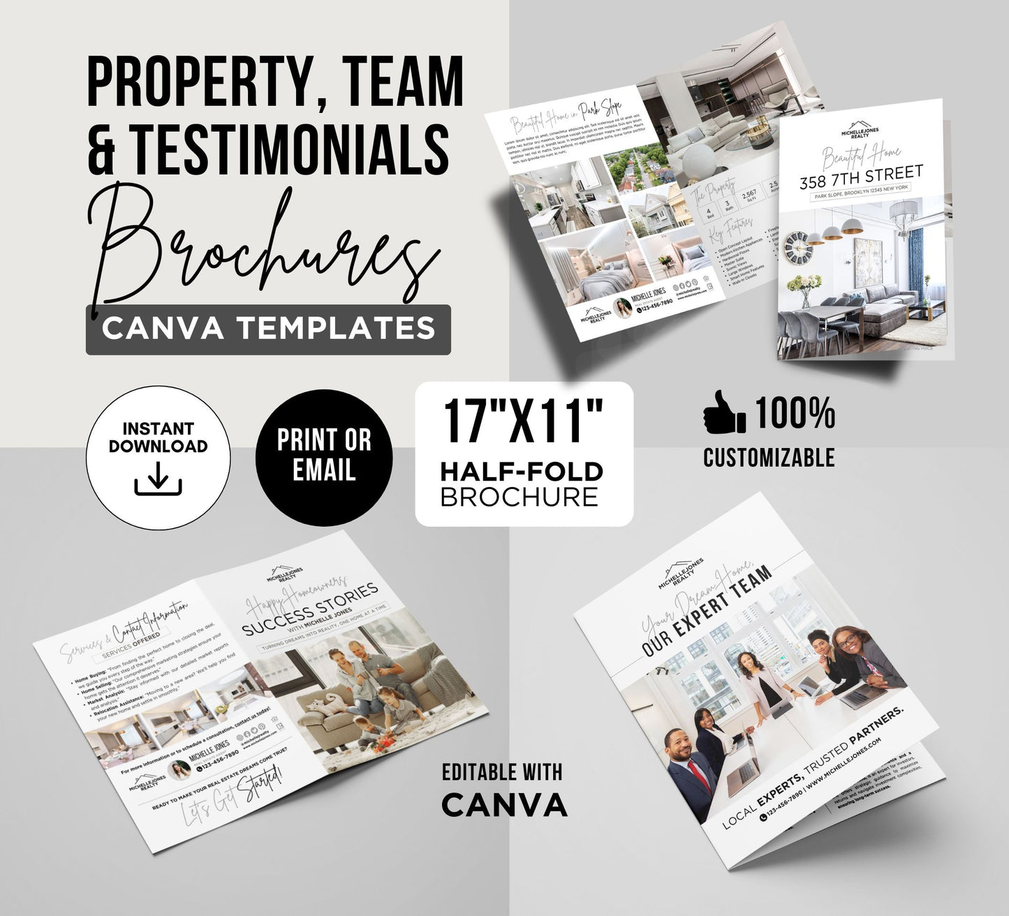 Property Listing Brochure Team Brochure