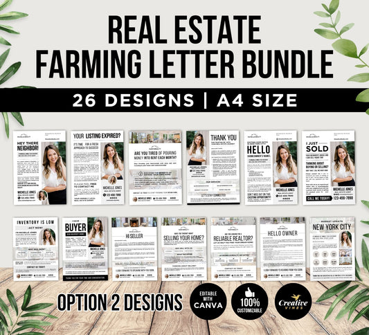 Real Estate Farming Postcard Bundle