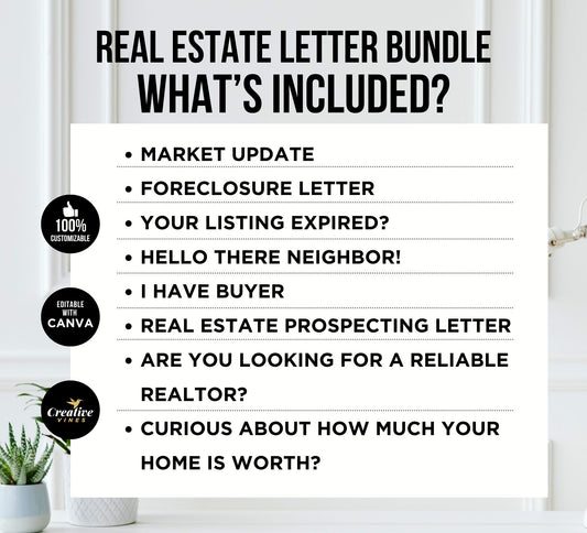 Prospecting Letter Real Estate Bundle