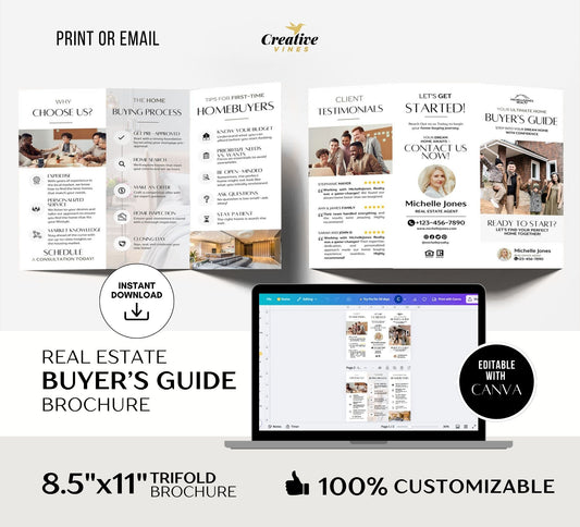 Real Estate Brochure Template Bundle