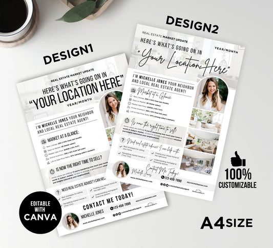 Real Estate Market Update Flyer