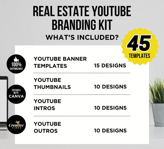 Real Estate YouTube Branding Kit
