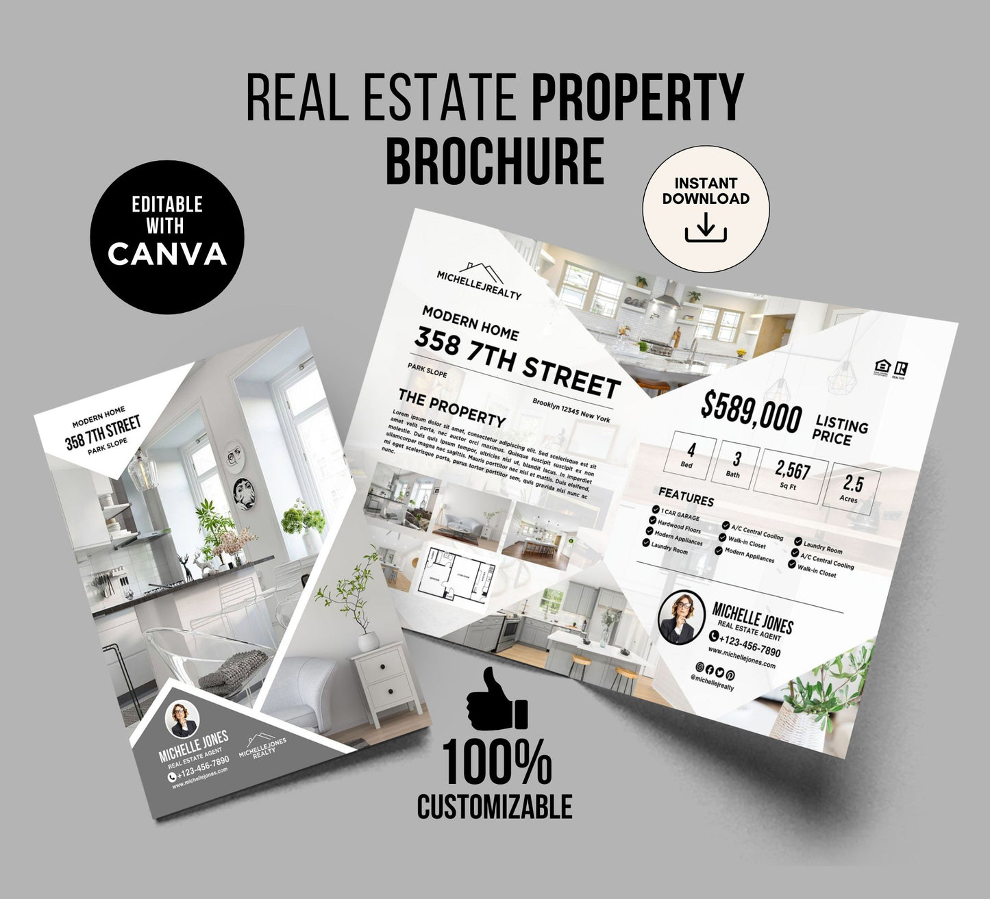 Luxury Real Estate Introduction Brochure