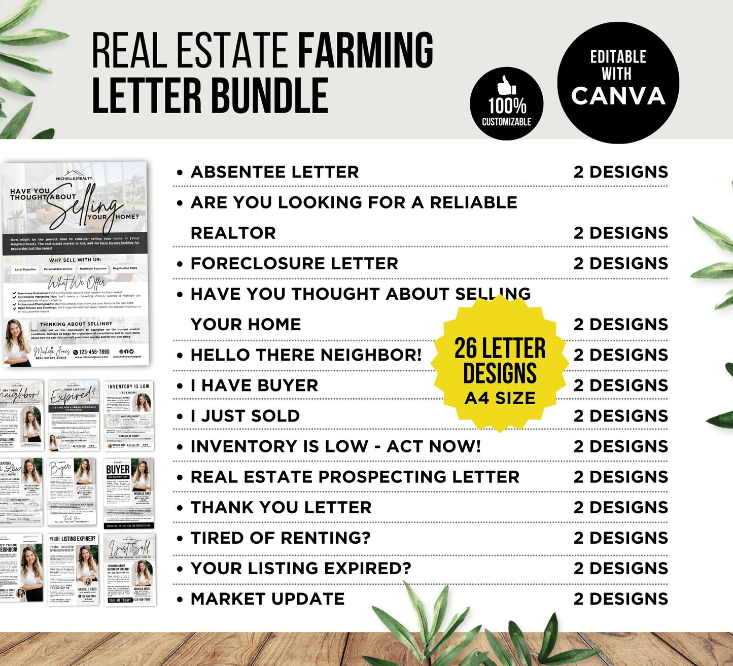 Real Estate Farming Bundle Canva