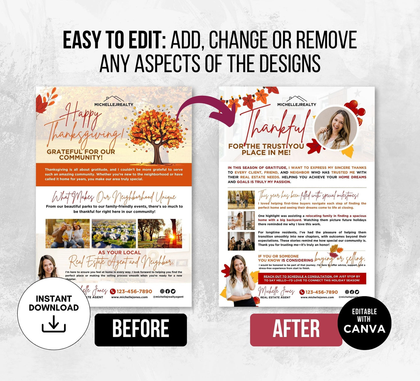 Real Estate Holiday Flyer Bundle