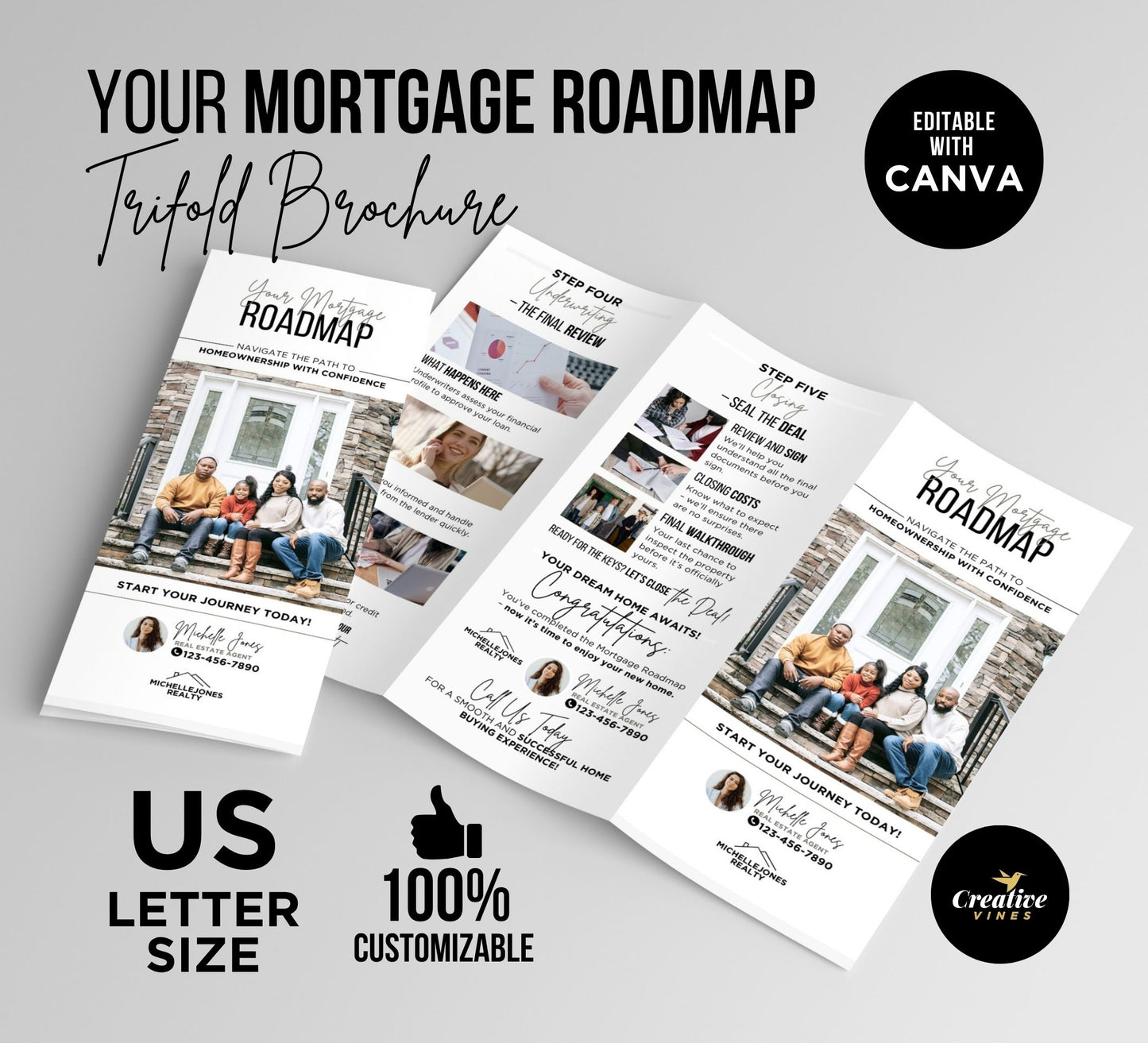 Real Estate Buyer Seller Mortgage Brochure Bundle