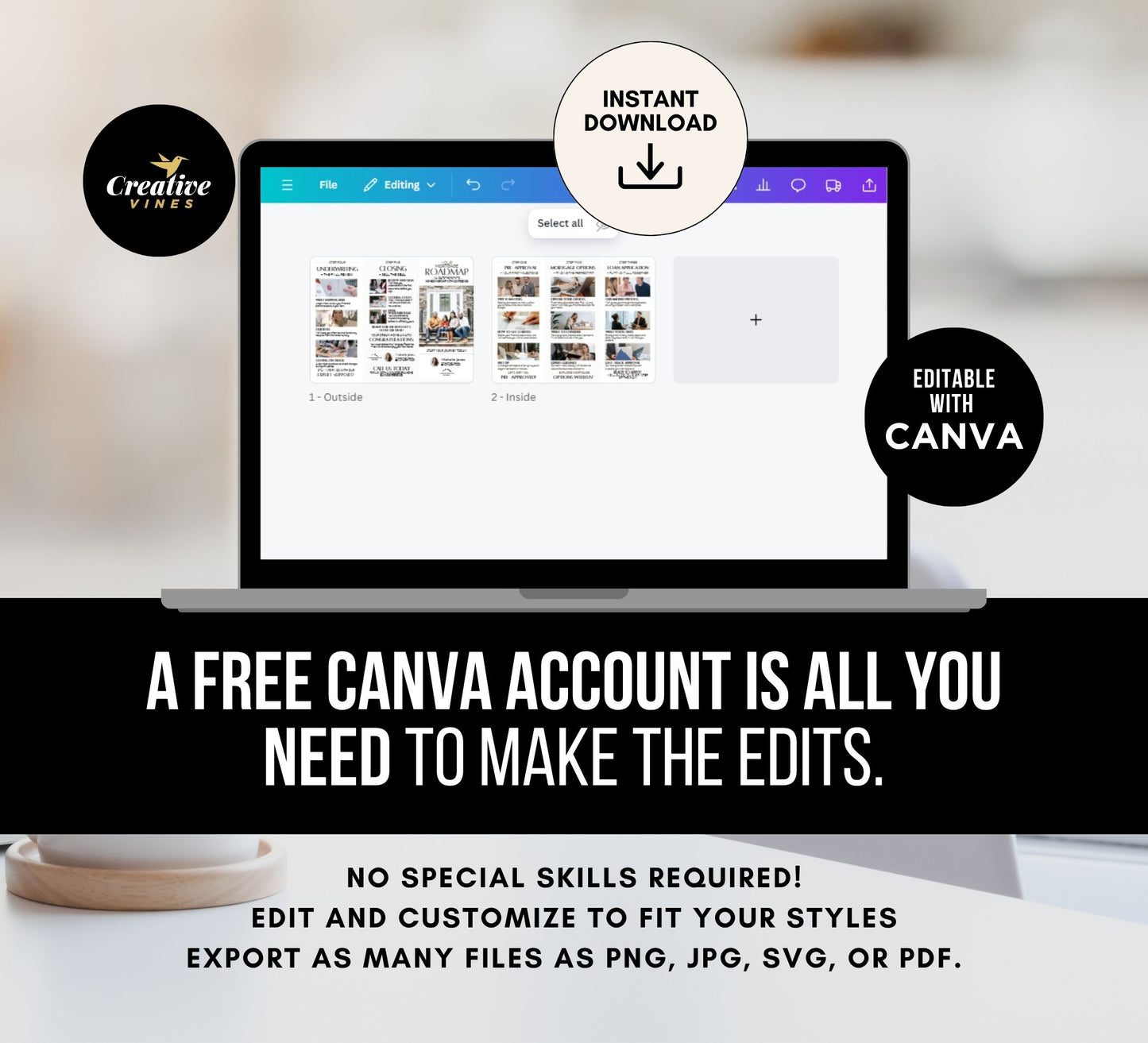 Luxury Mortgage Roadmap Trifold Brochure