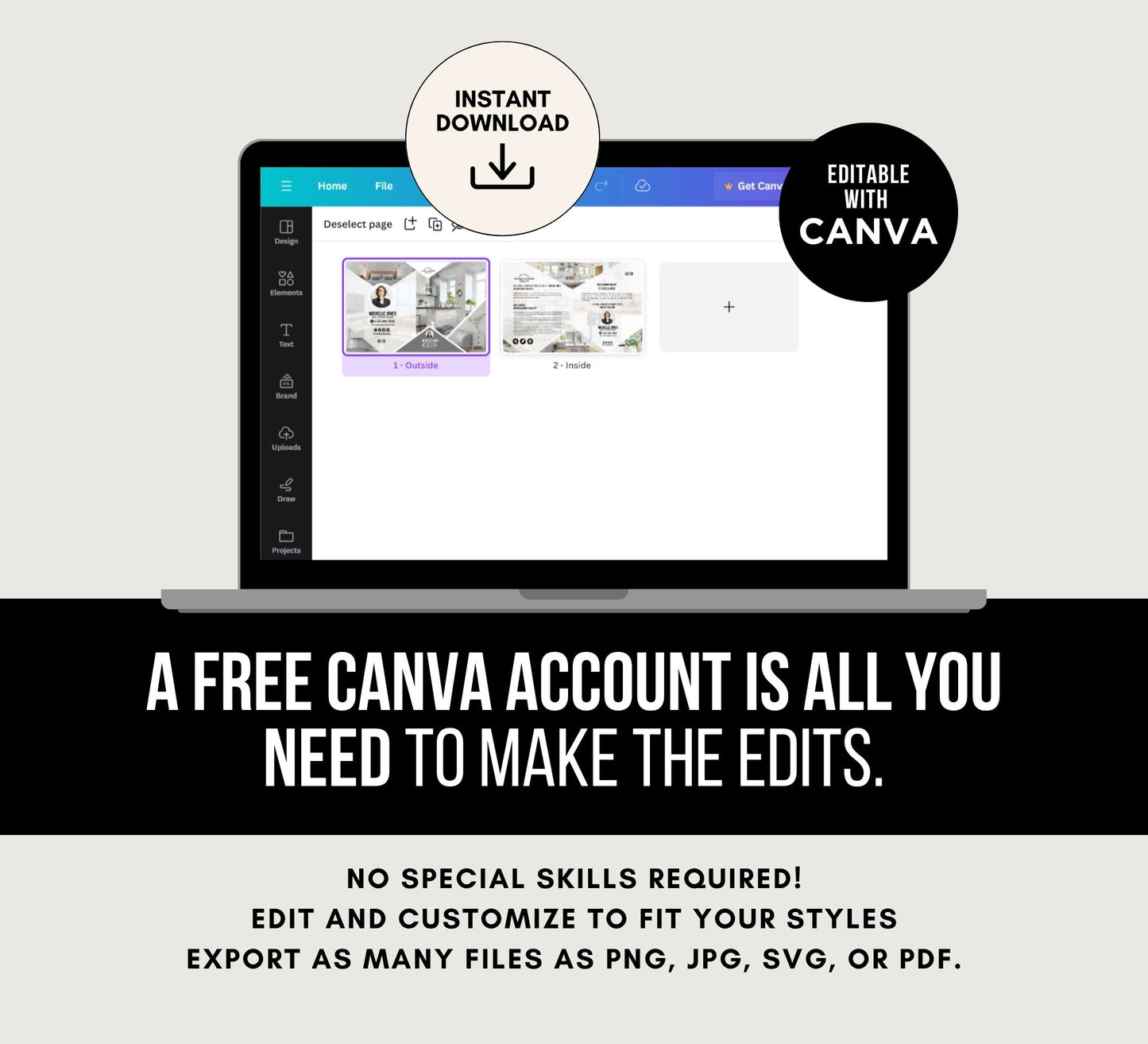 Luxury Real Estate Introduction Brochure