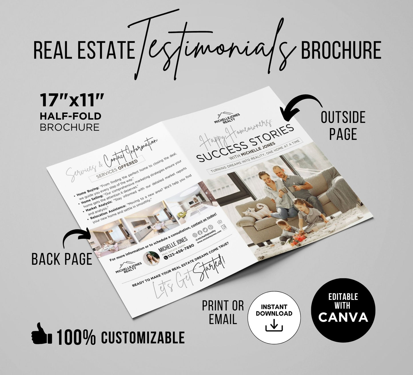 Property Listing Brochure Team Brochure