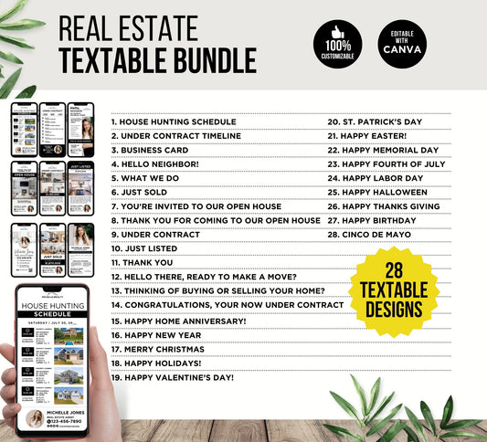 Real Estate Farming Bundle Canva