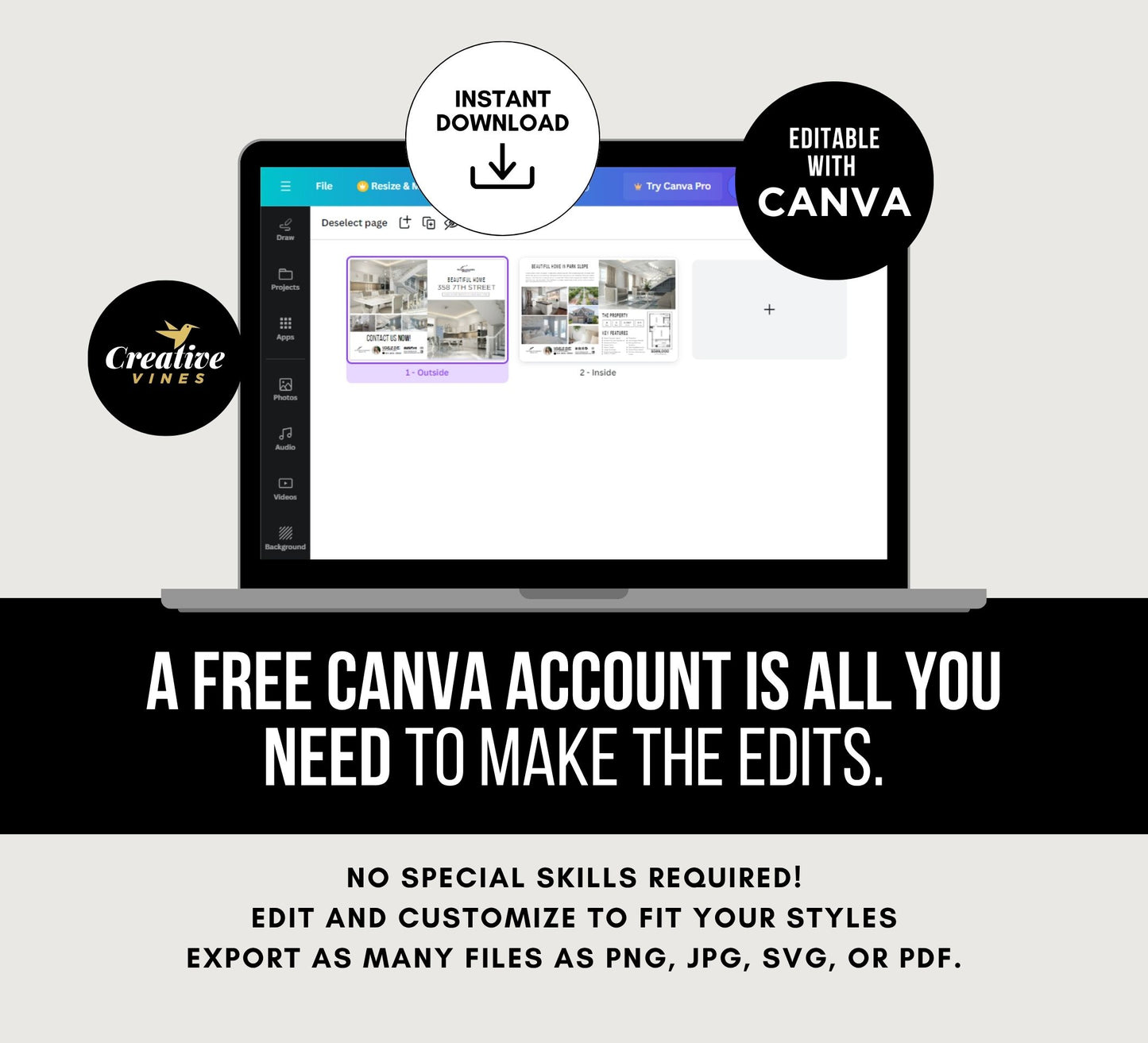 Modern Real Estate Property Brochure