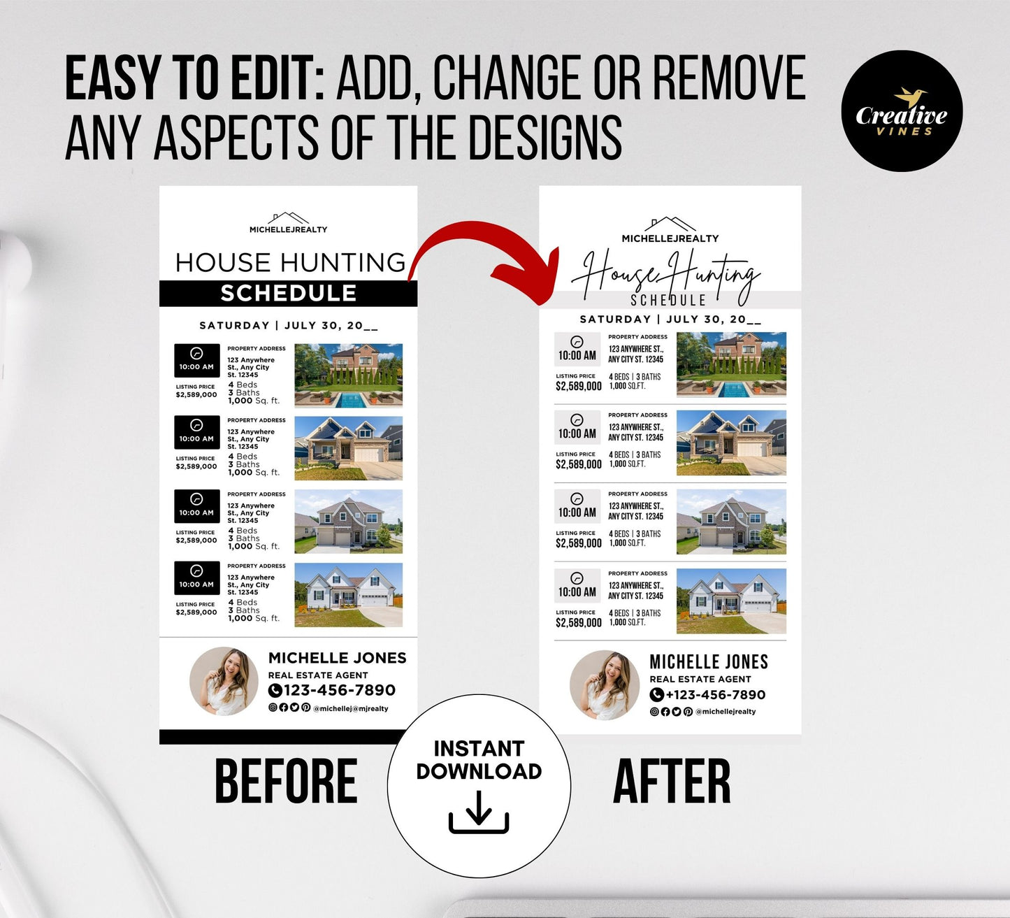 Real Estate Textable Bundle