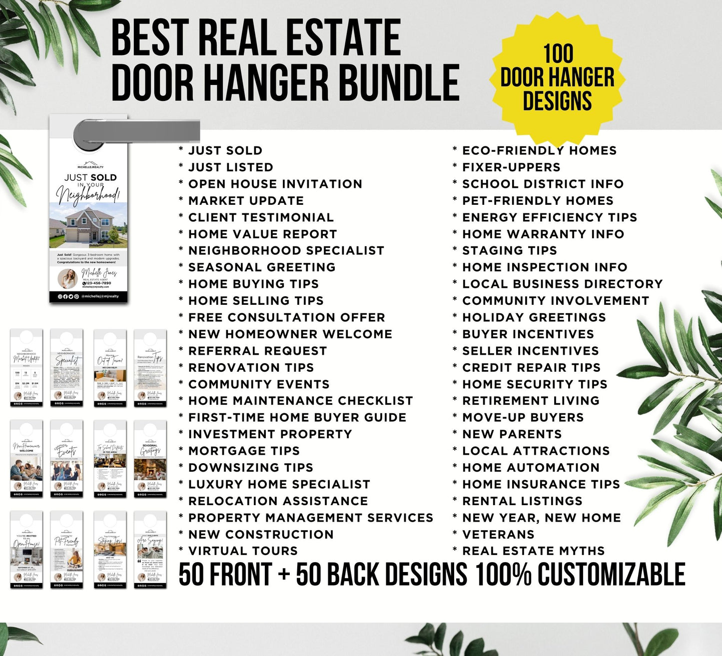 Real Estate Farming Bundle Canva