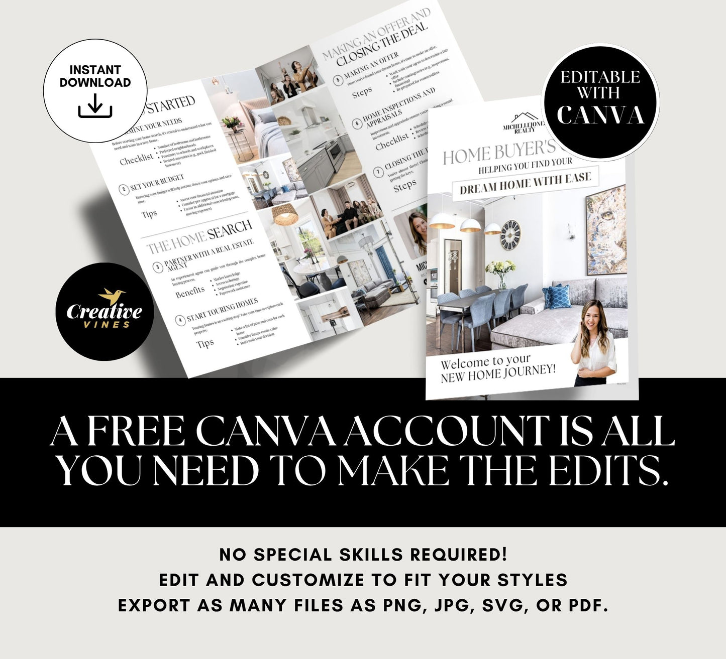 Real Estate Luxury Brochure Realtor Brochures