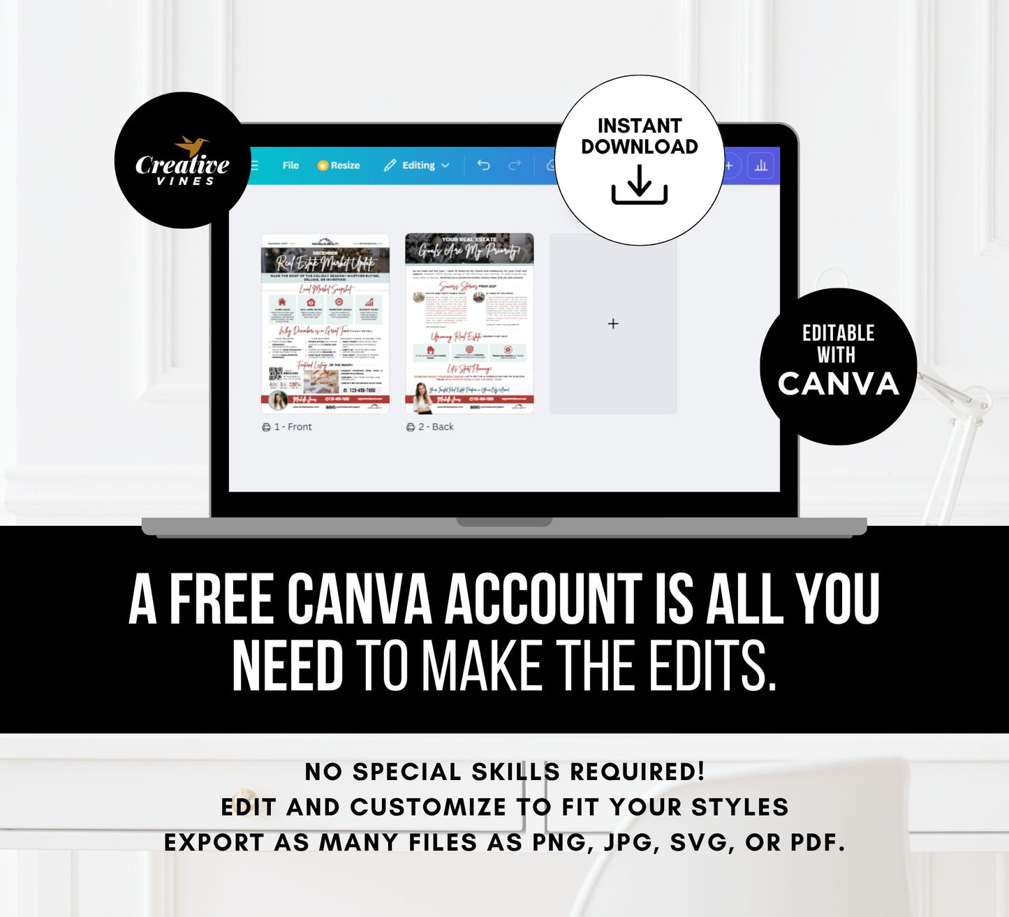 Real Estate Full Year Newsletter Bundle