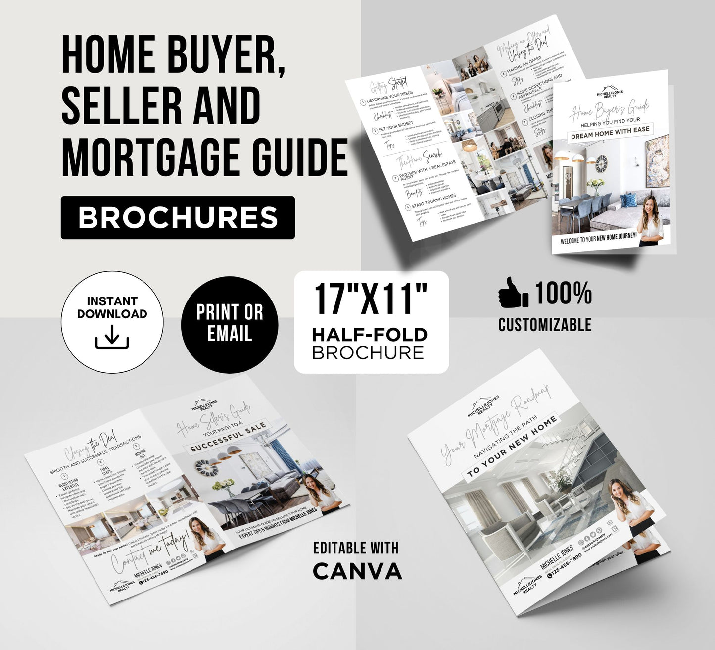 Home Buyer, Seller Mortgage Guide Brochures