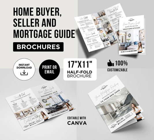 Home Buyer, Seller Mortgage Guide Brochures