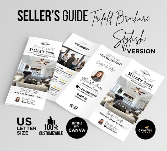 Seller Guide Trifold Brochure