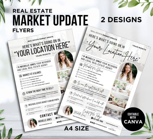 Real Estate Market Update Flyer