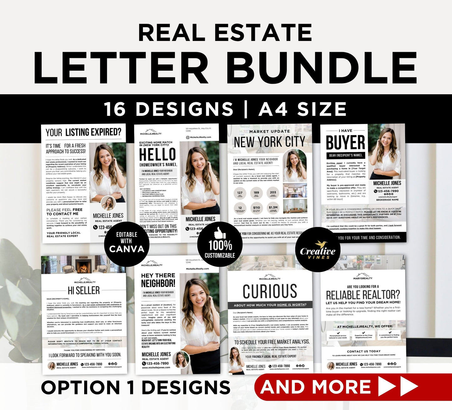 Real Estate Prospecting Letter Bundle