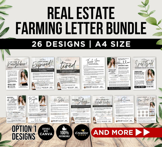 Real Estate Farming Postcard Bundle