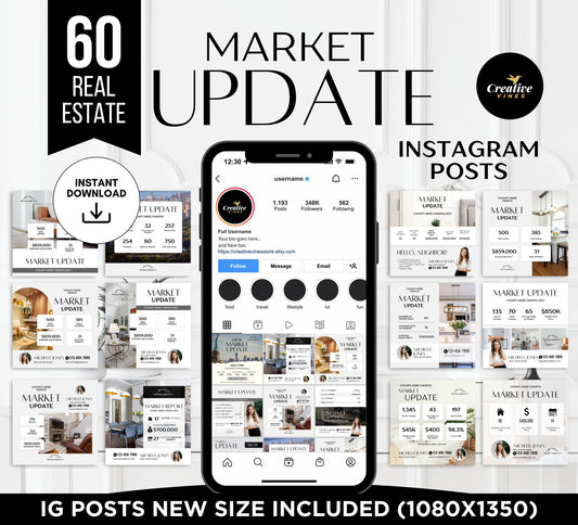 Market Update Instagram Posts