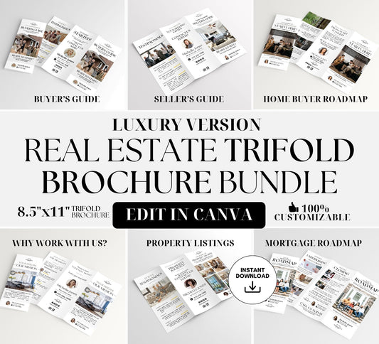 Luxury Real Estate Brochure Template