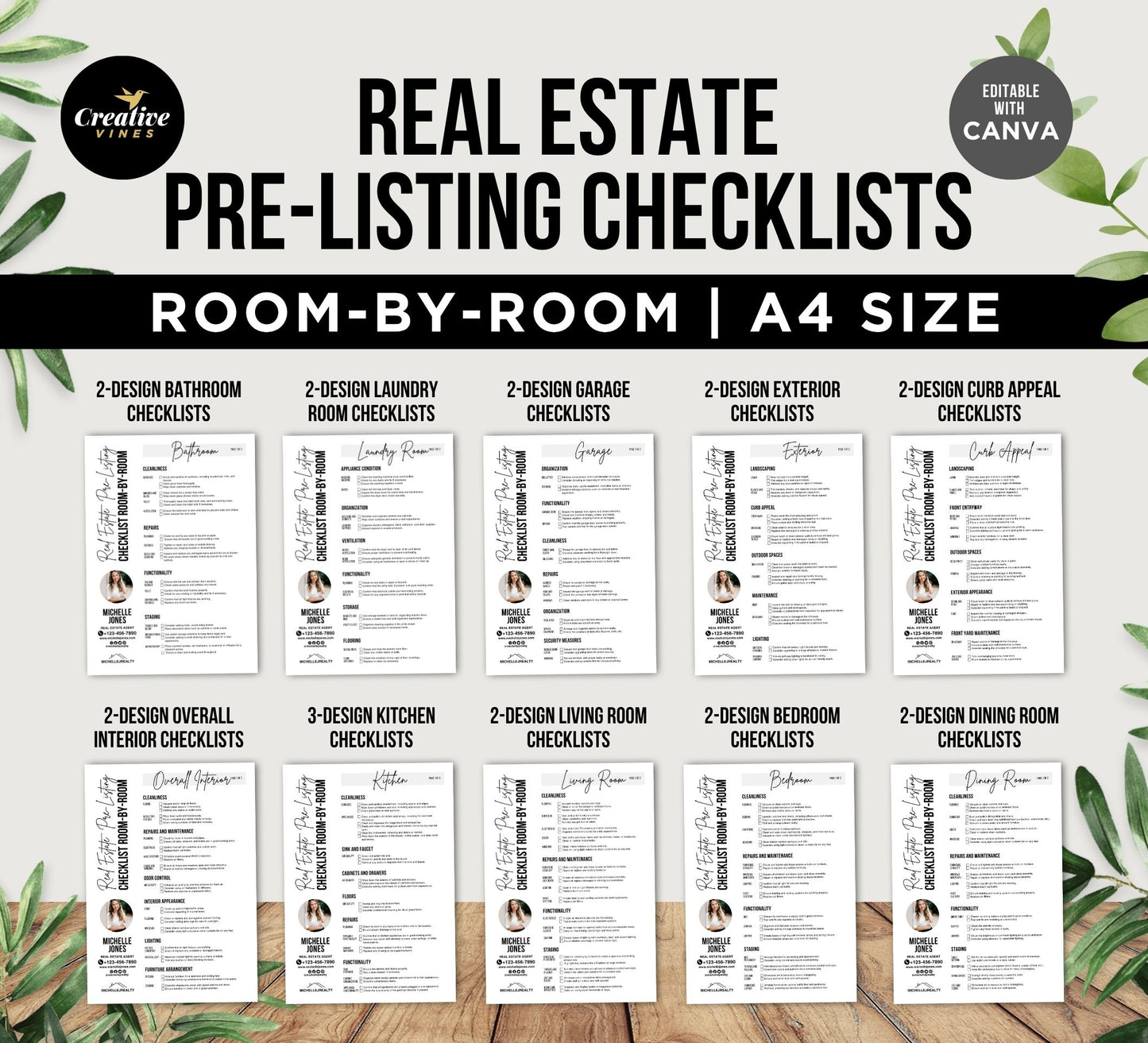 Real Estate Pre-Listing Checklists