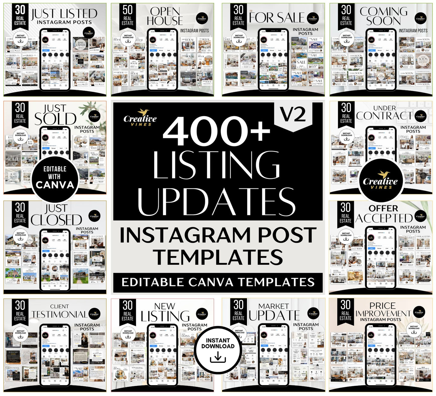 Real Estate Listing Updates Instagram Posts