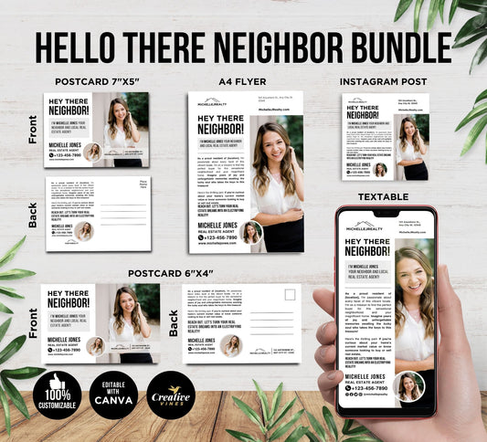 I Just Sold Your Neighbors Home Flyer