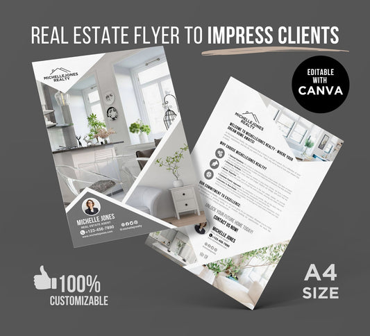 Real Estate Introduction Flyer Light