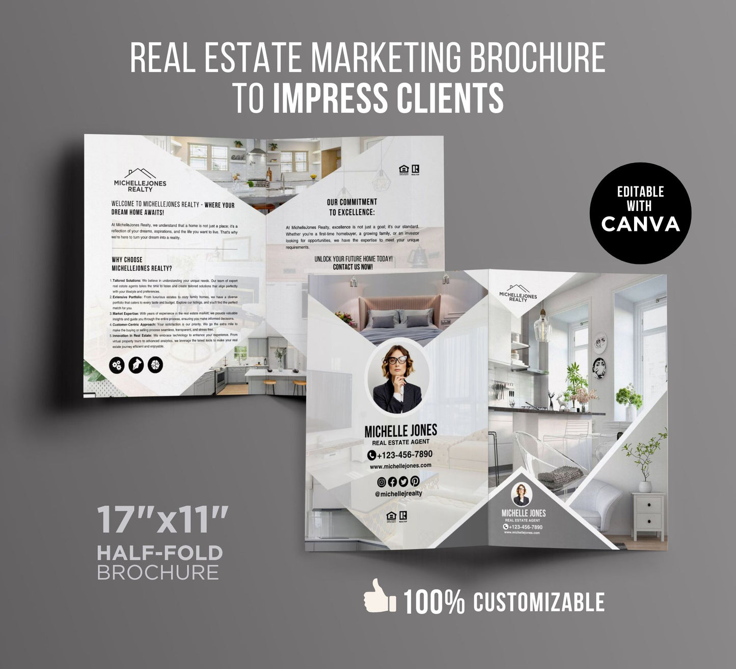 Luxury Real Estate Introduction Brochure