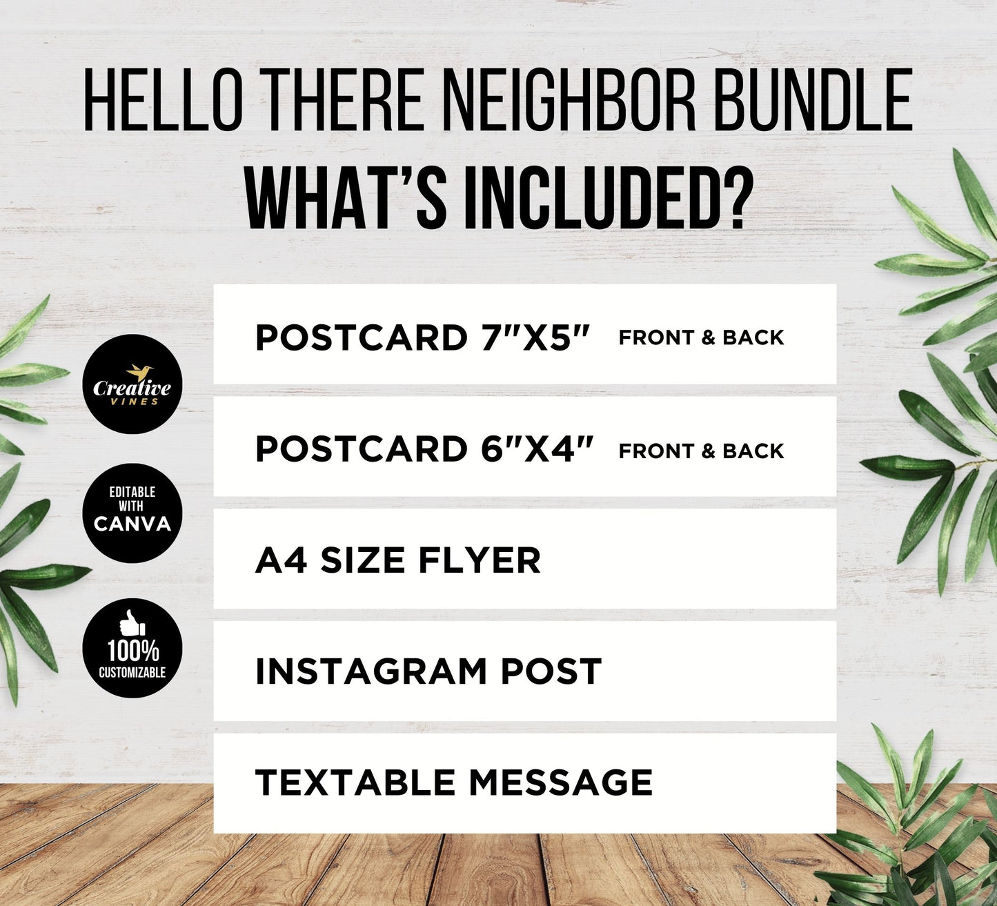 I Just Sold Your Neighbors Home Flyer