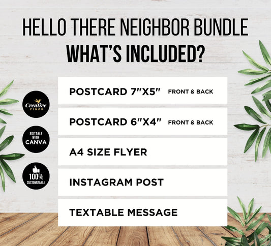 I Just Sold Your Neighbors Home Flyer