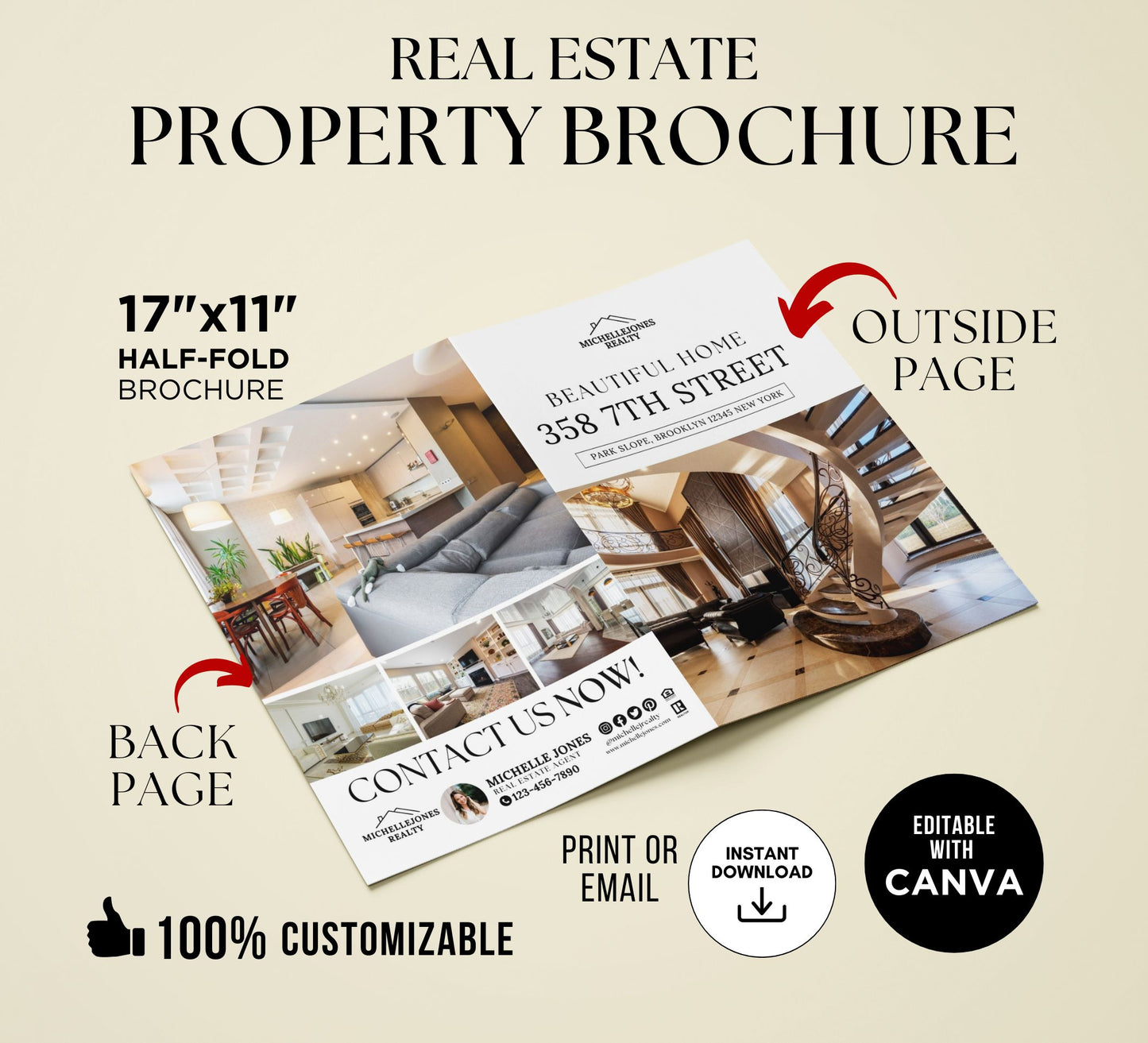 Property, Team and Testimonial Brochures