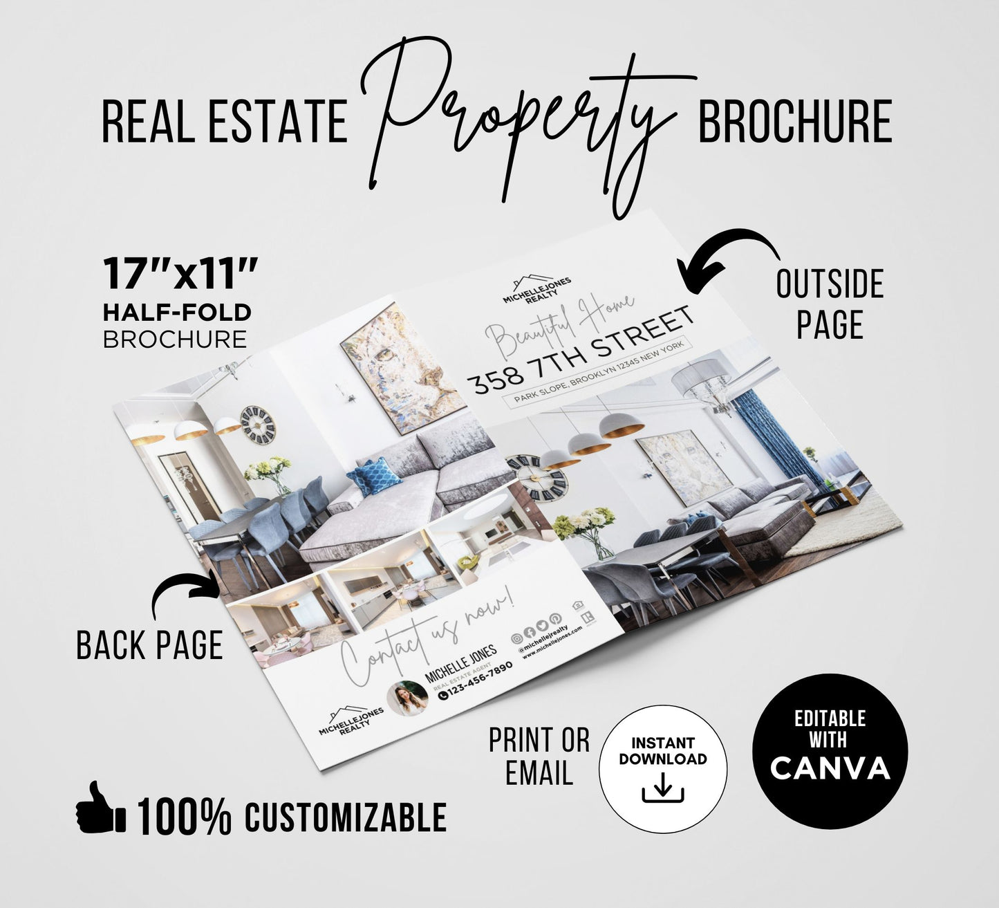 Property Listing Brochure Team Brochure
