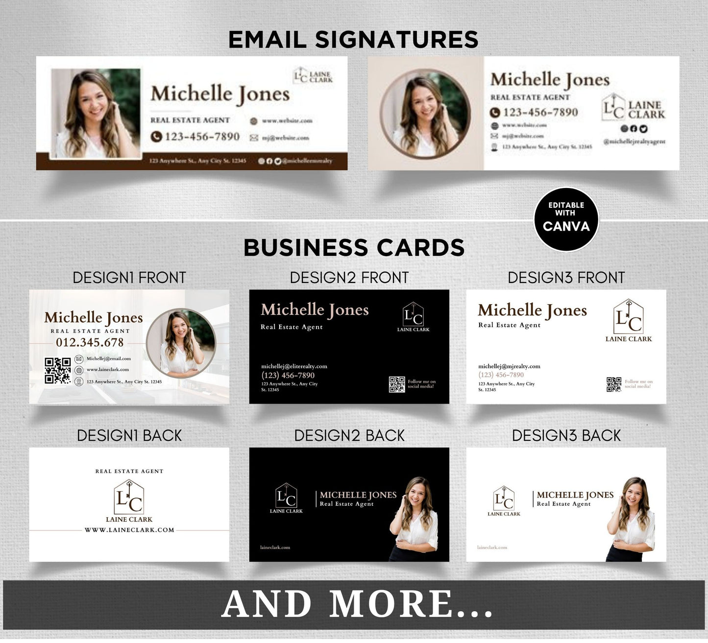 Luxury Logo Real Estate Marketing Bundle