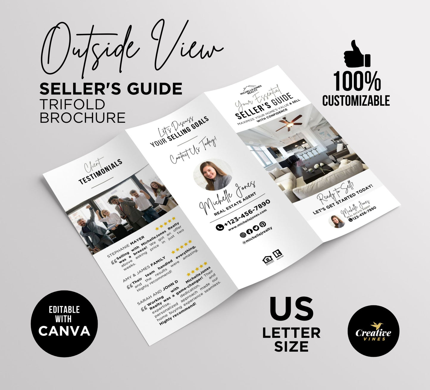 Seller Guide Trifold Brochure