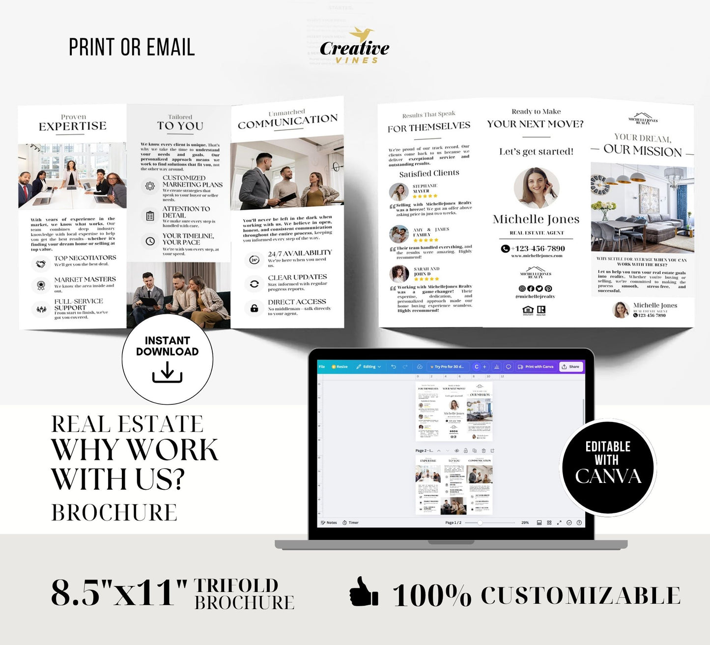 Luxury Real Estate Brochure Template