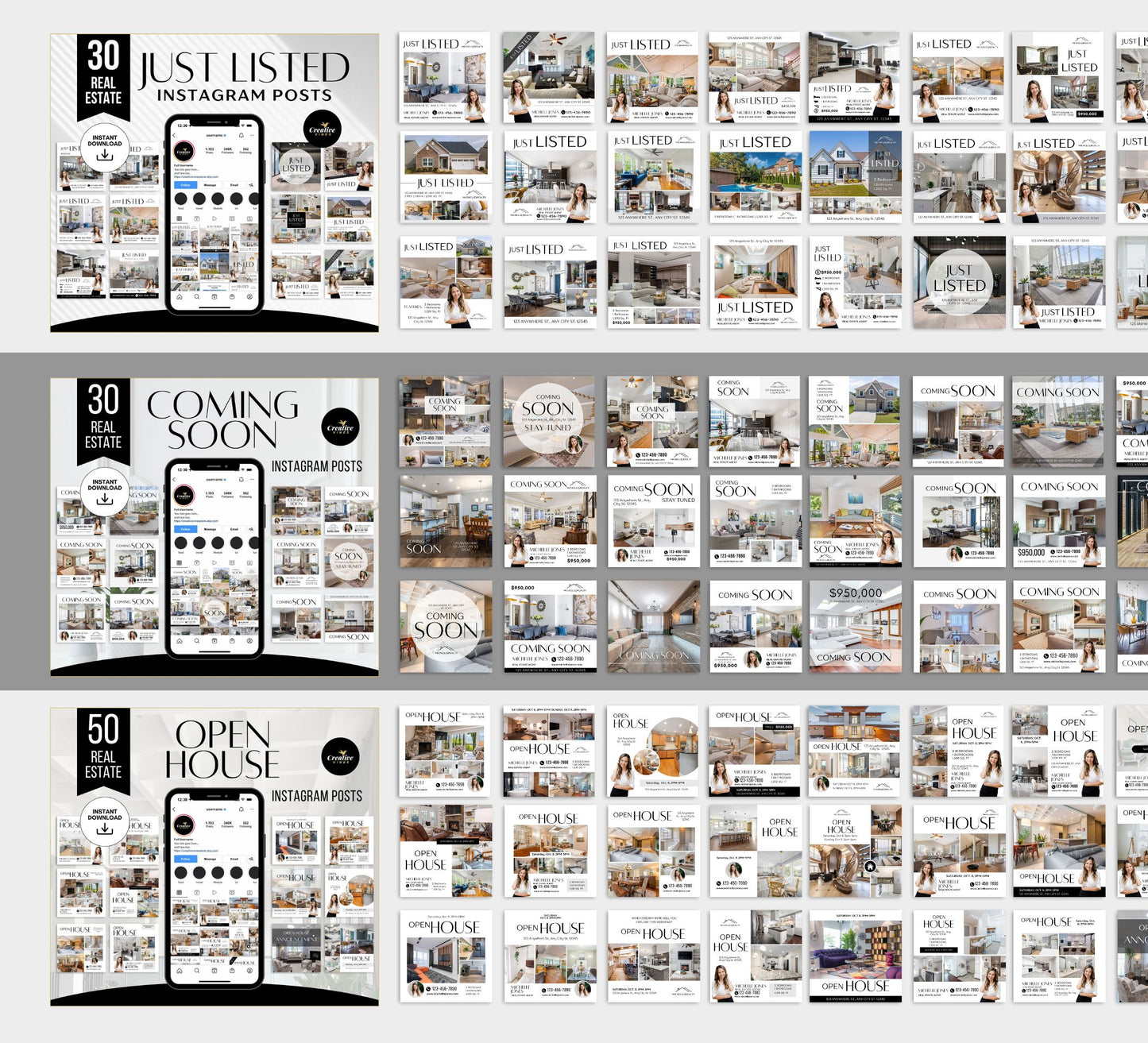 Real Estate Listing Updates Instagram Posts