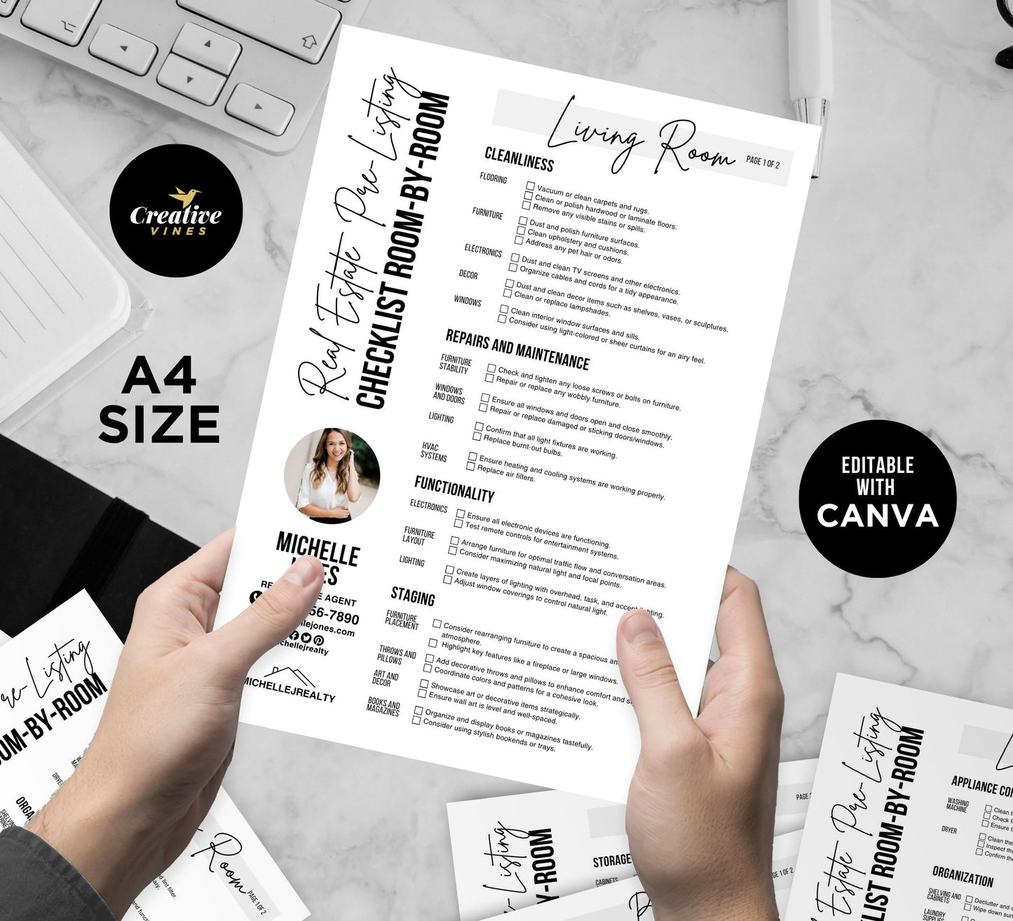 Real Estate Pre-Listing Checklists