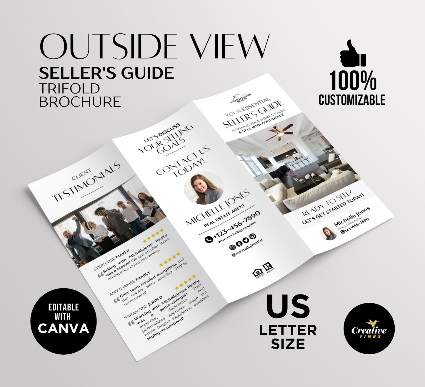 Seller's Guide Trifold Brochure