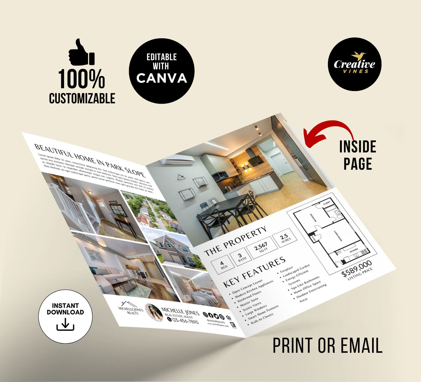 Real Estate Luxury Property Brochure