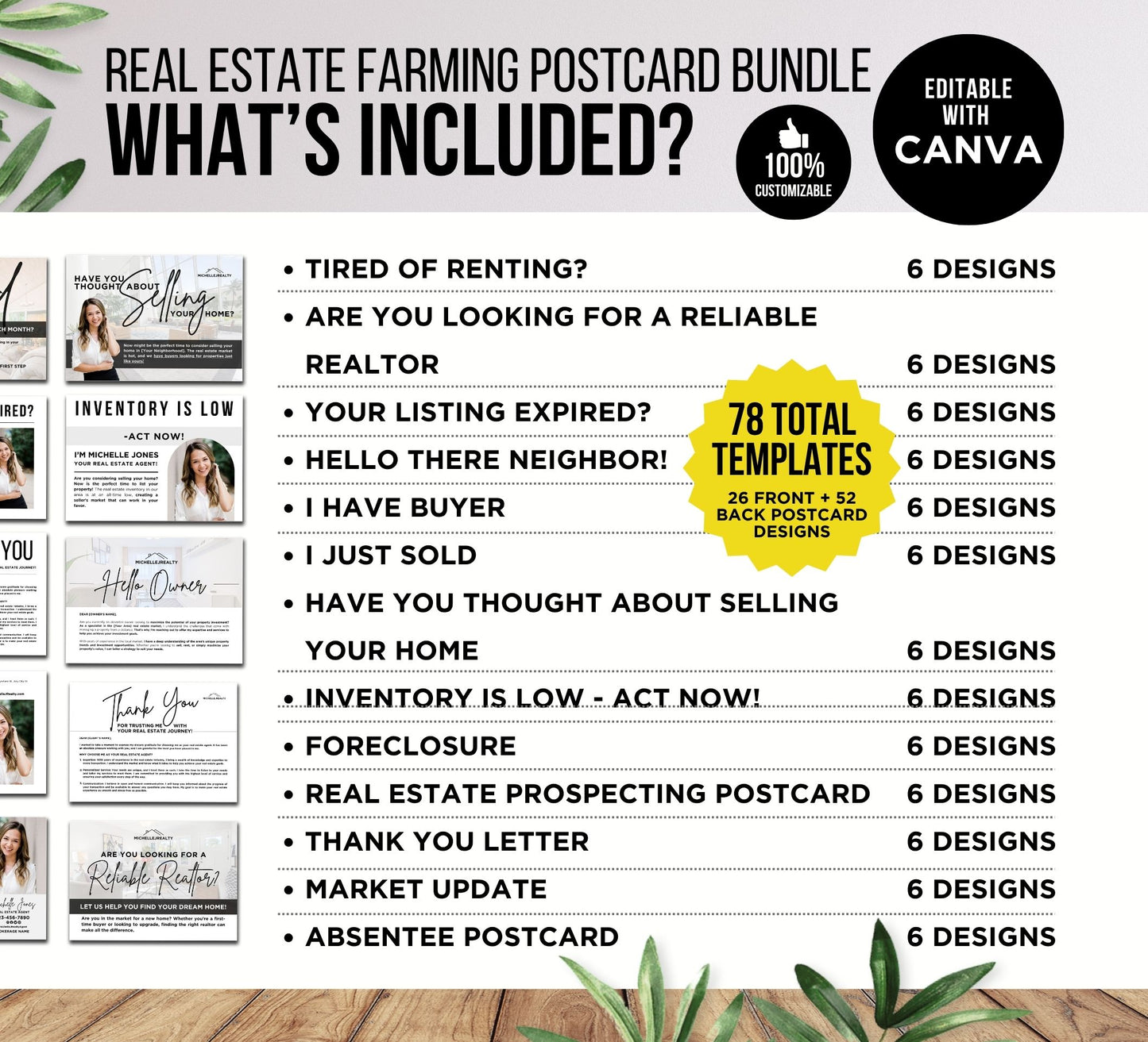 Real Estate Farming Bundle Canva