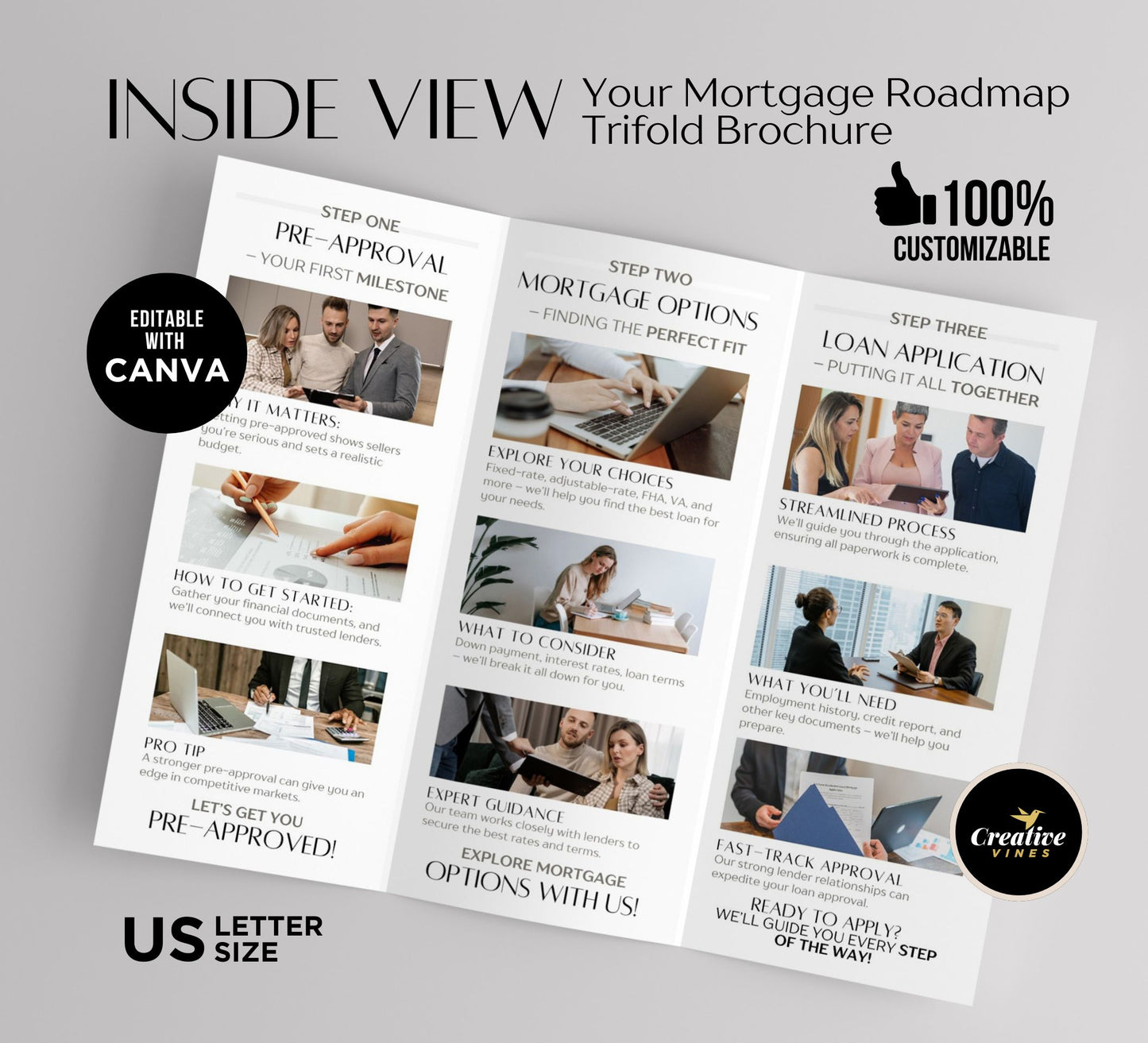 Real Estate Mortgage Roadmap Brochure